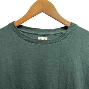 Wolf vs. Goat Mens Size XS Green Linen Viscose Crewneck S/S T-Shirt Portugal euc
